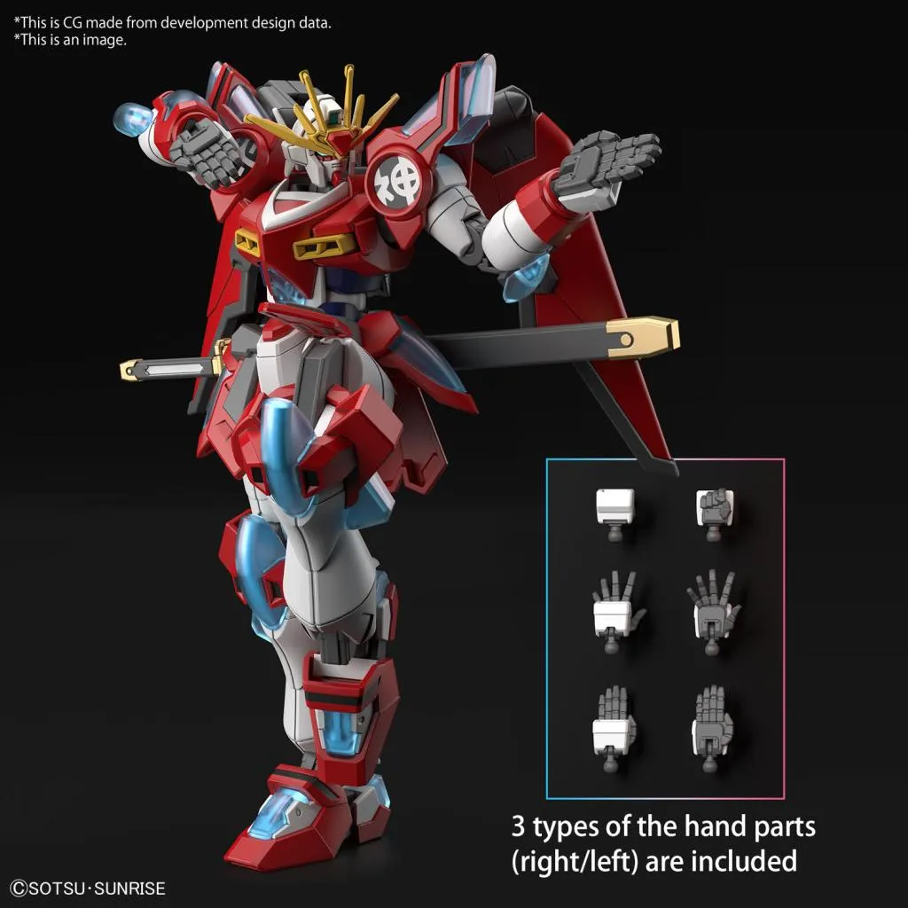GUNDAM - HG 1/144 Shin Burning Gundam - Model Kit